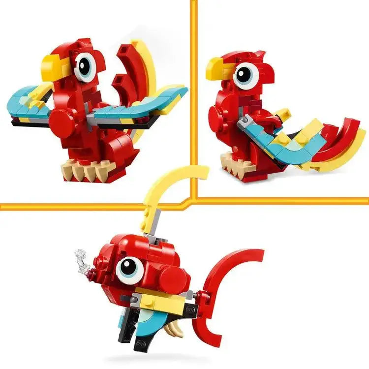 LEGO CREATOR: Roter Drache (31145) Bausteine Bricks Bausatz - NerdMania