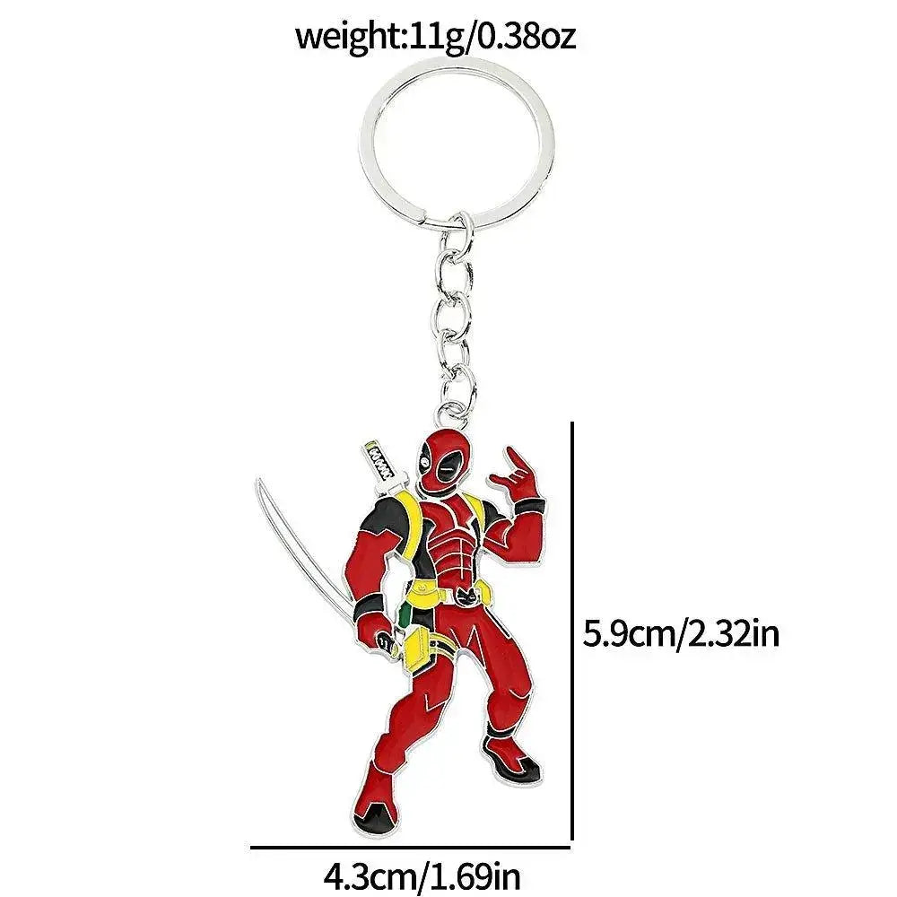 Marvel Movie Deadpool Schlüsselanhänger Merchandise Geek Geschenk - NerdMania