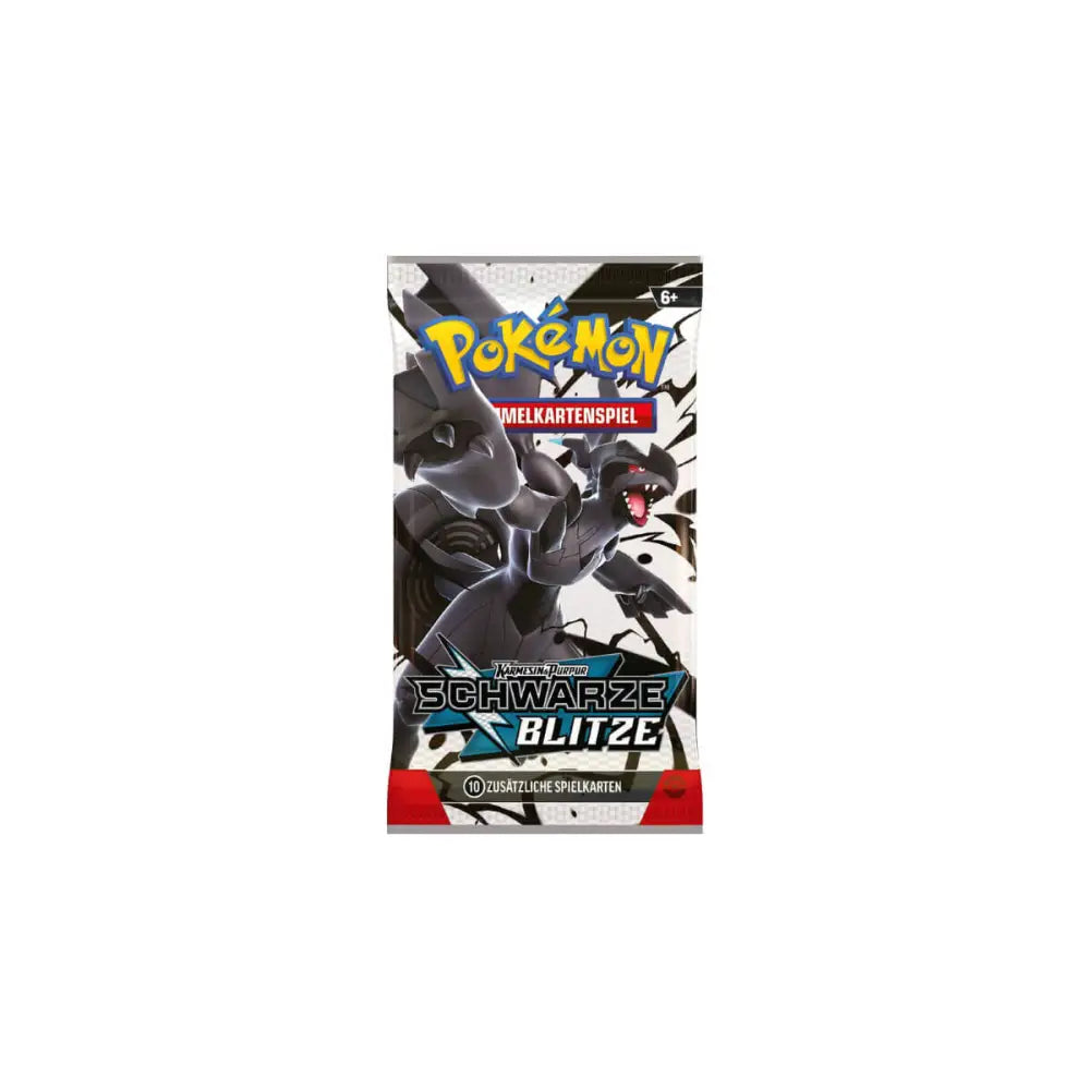 Pokémon Schwarze Blitze Booster Pack KP10.5 deutsch - Original TCG Sammelkarten