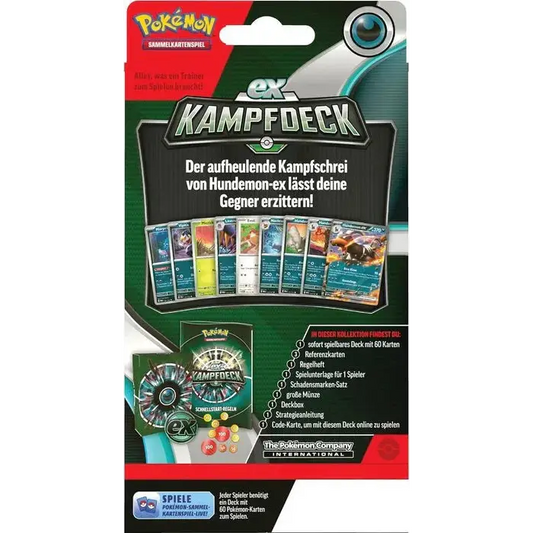 Pokémon Karten ex-Kampfdeck Hundemon-ex TCG - NerdMania