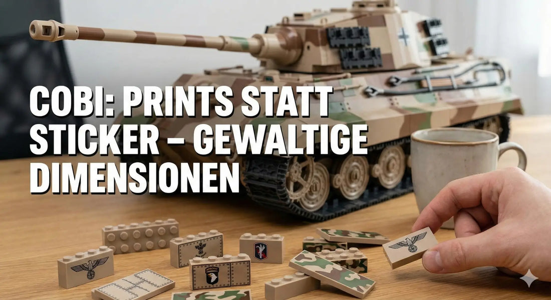 COBI Tiger II (1:12) im Test & Neuheiten 2026: Wenn 6 Kilo Panzer auf Stealth-Technik treffen