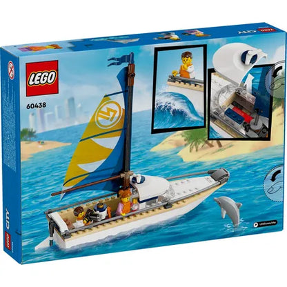 LEGO City 60438 Segelboot Bausatz Bausteine Bricks