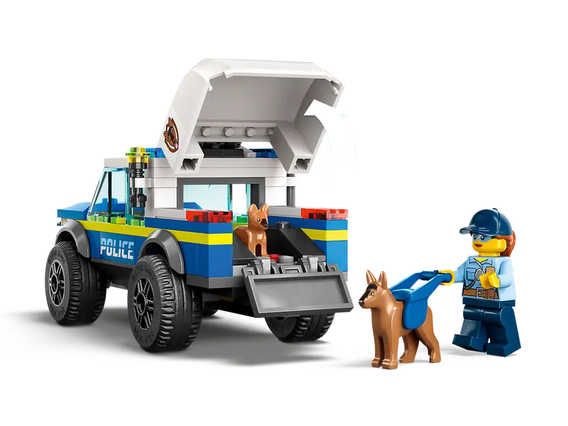 LEGO CITY: Mobiles Polizeihunde-Training (60369) Set Bausteine Bricks Neu