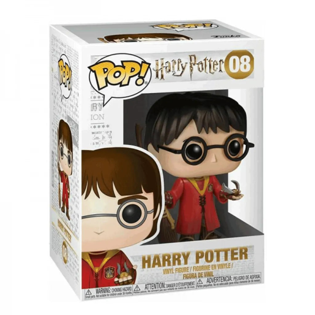 Funko Harry Potter Harry Potter in Quidditch Outfit 08 Vinyl Figur Sammelfigur