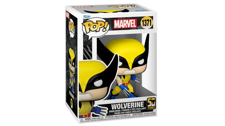 Funko POP! Marvel Vinyl Figur Wolverine 50th - Ultimate Wolverine (Classic) 1371 Sammelfigur