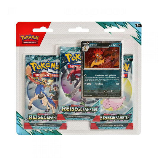 Pokémon - Karmesin & Purpur Reisegefährten Sammelkarten 3 Pack Blister - NerdMania