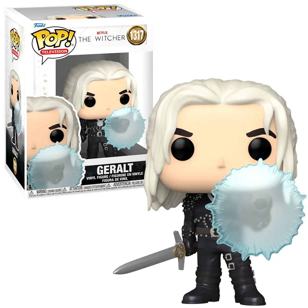 Funko Pop! TV: The Witcher - Geralt with Shield 1317 Sammelfigur