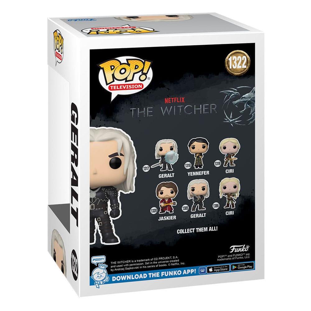 Funko Pop! TV: The Witcher - Geralt with Sword 1322 Special Edition Sammelfigur