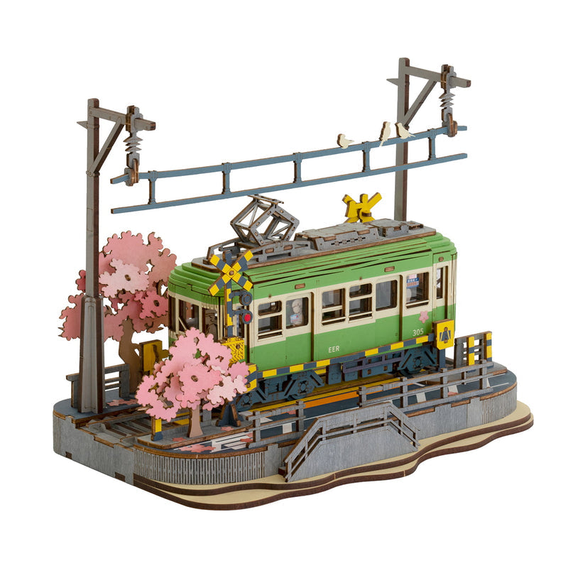 Rolife Sakura Reise 3D Holzpuzzle TGS02 3D Puzzle Bausatz