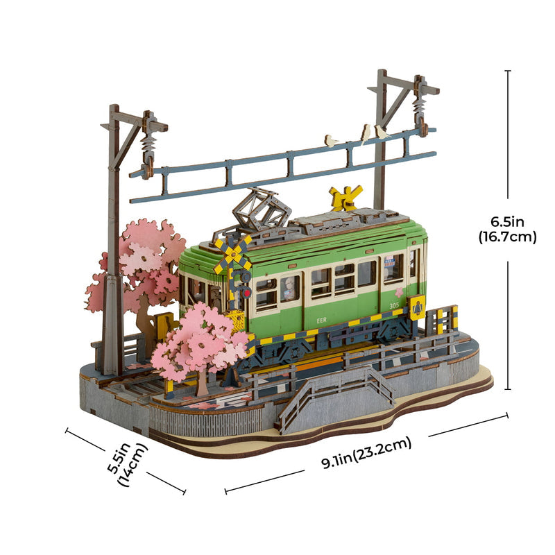 Rolife Sakura Reise 3D Holzpuzzle TGS02 3D Puzzle Bausatz