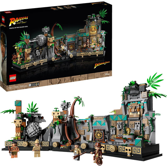 LEGO 77015 Indiana Jones Tempel des goldenen Götzen Bausteine Bausatz Brick