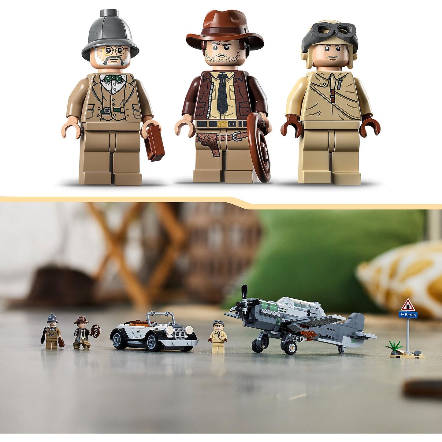 LEGO 77012 Indiana Jones Flucht vor dem Jagdflugzeug