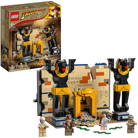 LEGO 77013 Indiana Jones Flucht aus dem Grabmal Bausteine Bausatz Brick