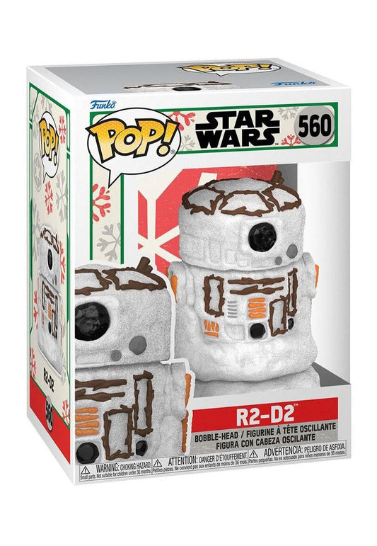 Funko Pop! Star Wars R2-D2 Holiday Schneemann Vinyl-Sammelfigur Geschenkidee Movie Fans