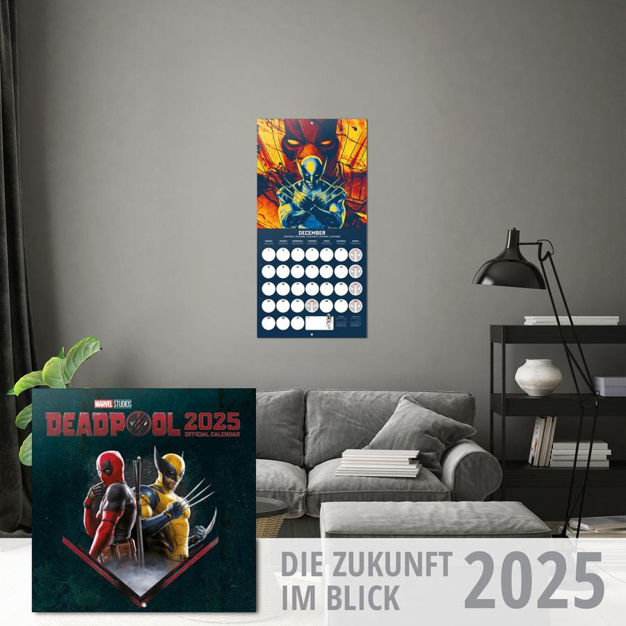 Marvel Deadpool Kalender 2025 Merchandise Fanartikel must have