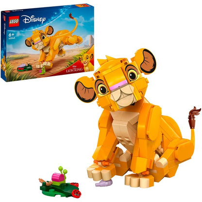 LEGO 43243 Disney Classic Simba, das Löwenjunge des Königs Bricks Bausteine Bausatz