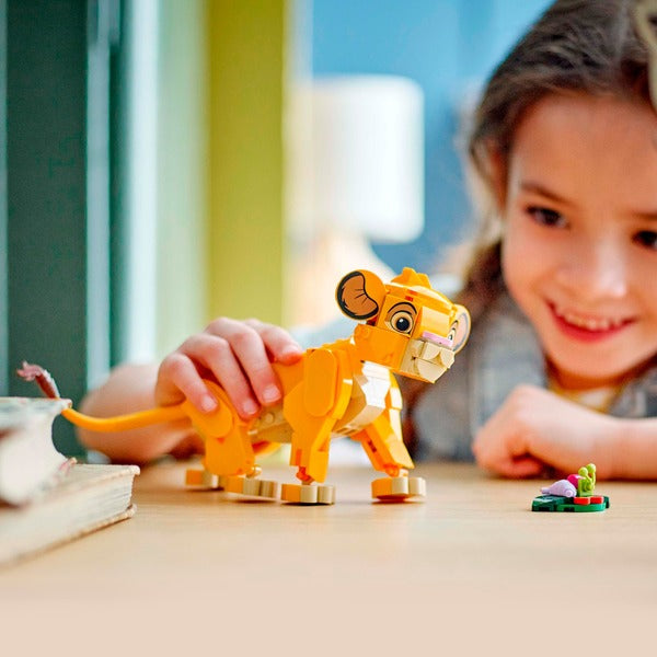 LEGO 43243 Disney Classic Simba, das Löwenjunge des Königs Bricks Bausteine Bausatz