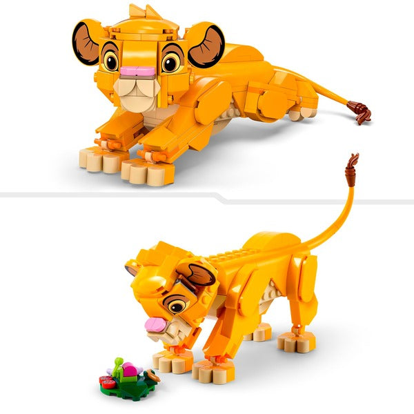 LEGO 43243 Disney Classic Simba, das Löwenjunge des Königs Bricks Bausteine Bausatz