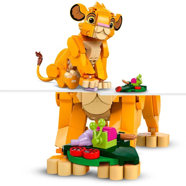 LEGO 43243 Disney Classic Simba, das Löwenjunge des Königs Bricks Bausteine Bausatz