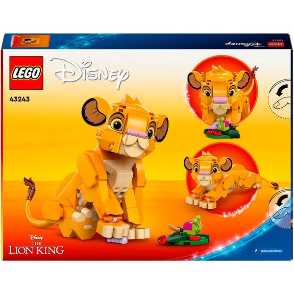 LEGO 43243 Disney Classic Simba, das Löwenjunge des Königs Bricks Bausteine Bausatz