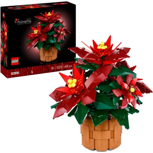 LEGO 10370 Icons Weihnachtsstern Bausteine Bricks Bausatz