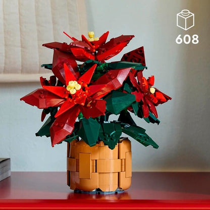 LEGO 10370 Icons Weihnachtsstern Bausteine Bricks Bausatz