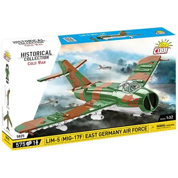 Cobi 5825 MIG-17F (LIM-5) Ost Deutschland Historical Collection Bausteine NerdMania