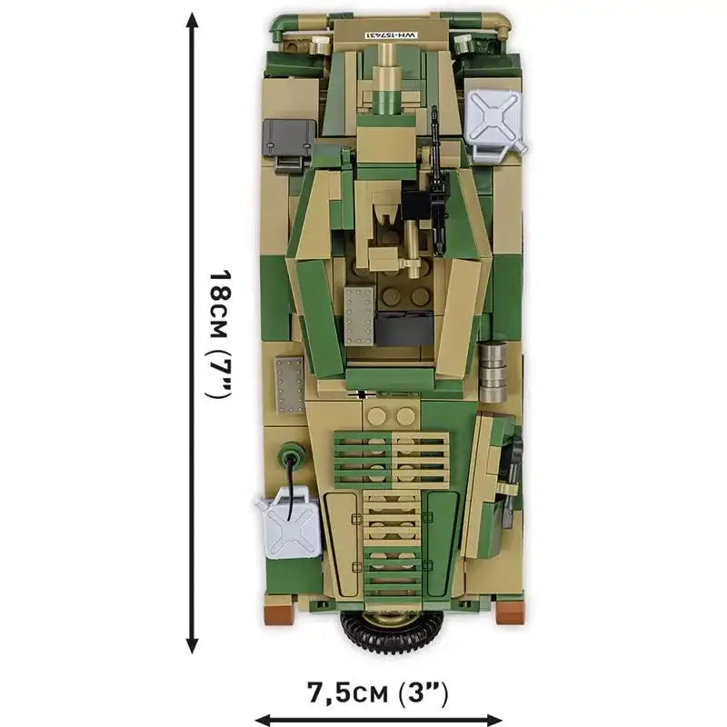 Cobi 2288 Sd.Kfz. 234/3 Stummel Historical Collection Bausteine NerdMania