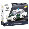 Cobi 24541: Trabant 601 Polizei Youngtimer Collection Bausatz 82 Teile - NerdMania