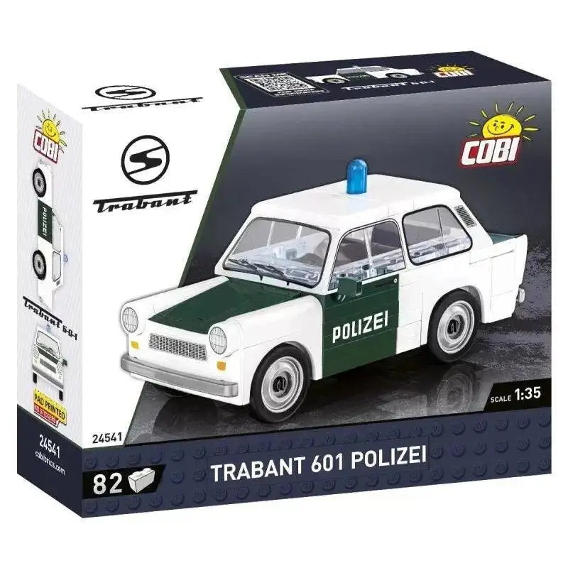 Cobi 24541: Trabant 601 Polizei Youngtimer Collection Bausatz 82 Teile - NerdMania