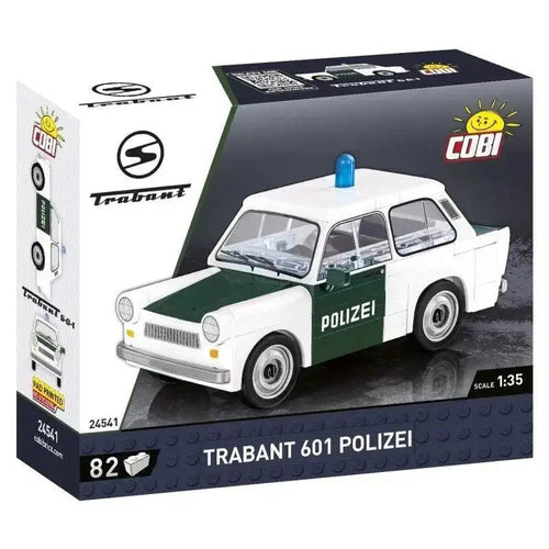 Cobi 24541: Trabant 601 Polizei Youngtimer Collection Bausatz 82 Teile - NerdMania