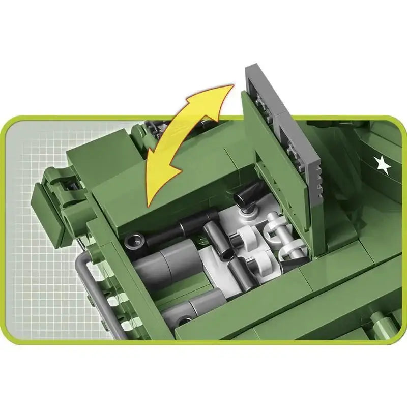 Cobi 2543 M24 Chaffee Historical Collection Bausteine NerdMania