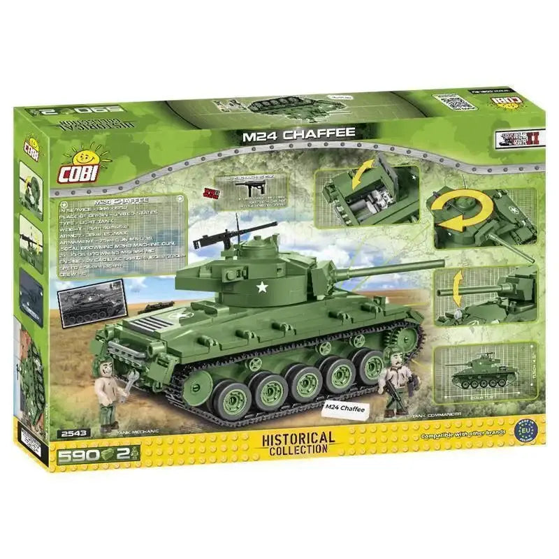 Cobi 2543 M24 Chaffee Historical Collection Bausteine NerdMania