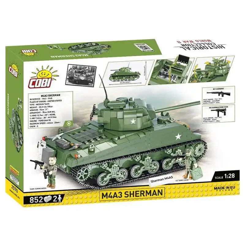 Cobi 2570 M4AA3 Sherman Historical Collection Bausteine NerdMania