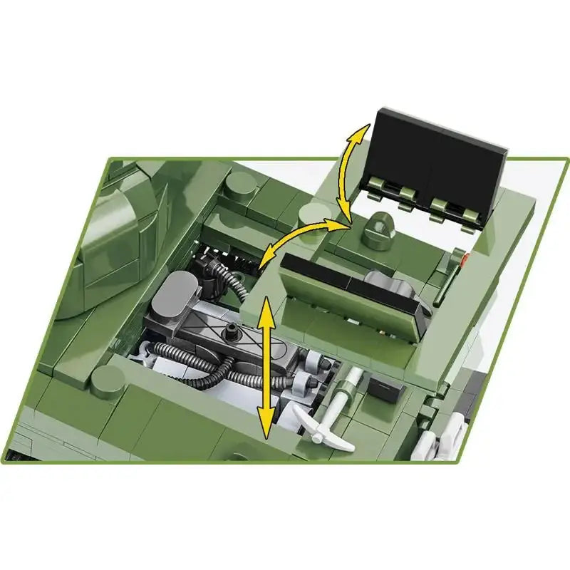 Cobi 2570 M4AA3 Sherman Historical Collection Bausteine NerdMania