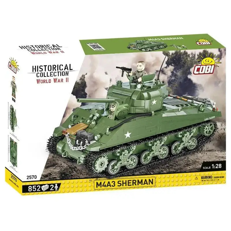 Cobi 2570 M4AA3 Sherman Historical Collection Bausteine NerdMania