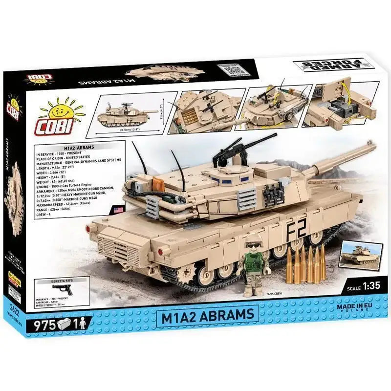 Cobi 2622 M1A2 Abrams Armed Forces Bausteine NerdMania