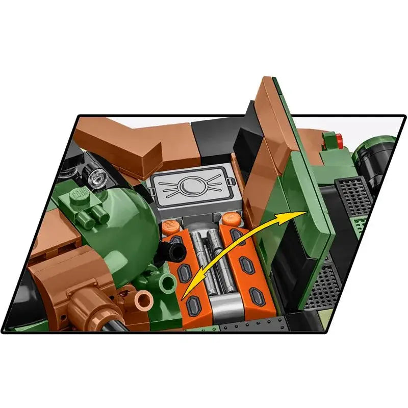 Cobi 2624 T-72 MIR Armed Forces Bausteine Bricks