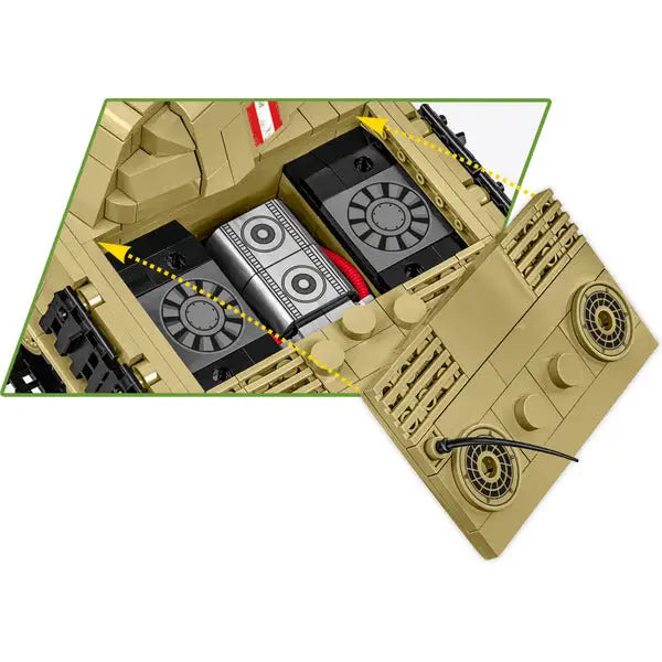COBI 2655 Panzer V Panther Ausf. G ’Pudel’ Historical Collection Bausteine