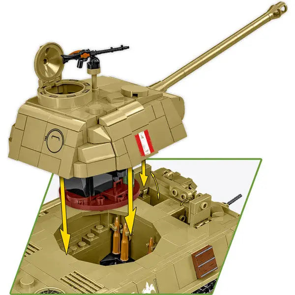 COBI 2655 Panzer V Panther Ausf. G ’Pudel’ Historical Collection Bausteine
