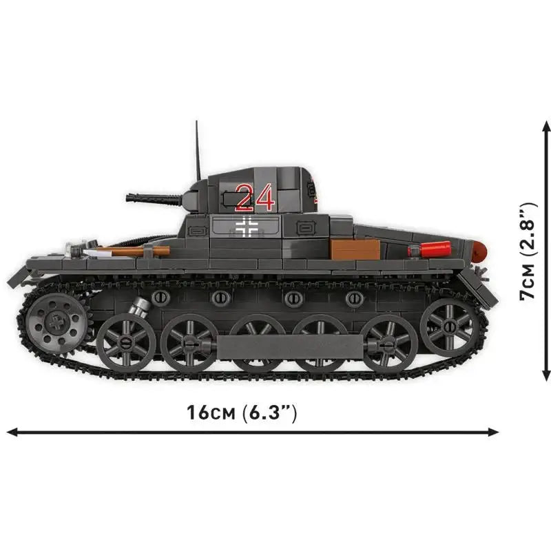Cobi 2660 Panzer I Ausf. B Historical Collection Bausteine NerdMania