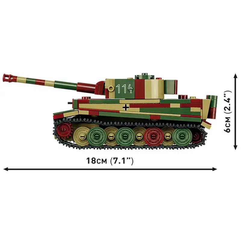 Cobi 2735 Pz.Kpfw. VI Tiger Ausf. E Historical Collection Bausteine Bricks
