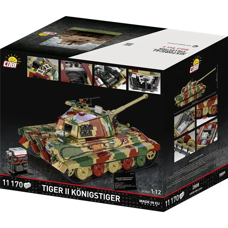 Cobi 2808 PzKpfw Tiger II Ausf B Königstiger Baukasten