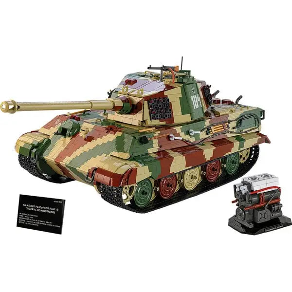 Cobi 2808 PzKpfw Tiger II Ausf B Königstiger Baukasten