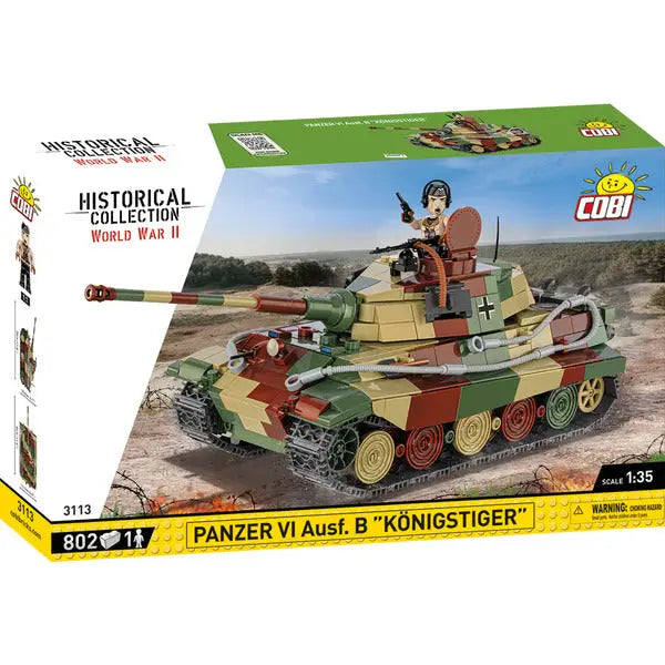 Cobi 3113 Panzer VI Ausf. B Königstiger Historical Collection Bausteine Bricks