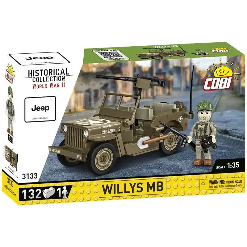 Cobi 3133 Willys MB Jeep Historical Collection Bausteine NerdMania