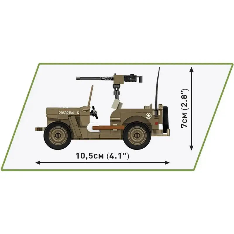 Cobi 3133 Willys MB Jeep Historical Collection Bausteine NerdMania