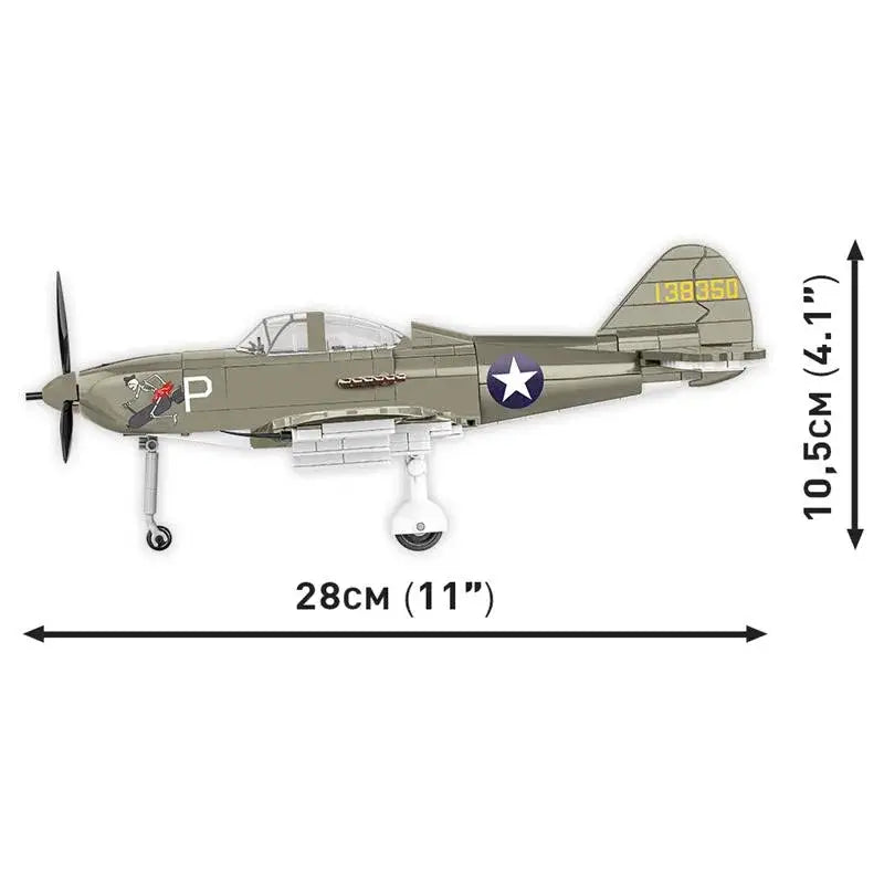 Cobi 5746 BELL P-39D Aircobra Historical Collection Bausteine Bricks