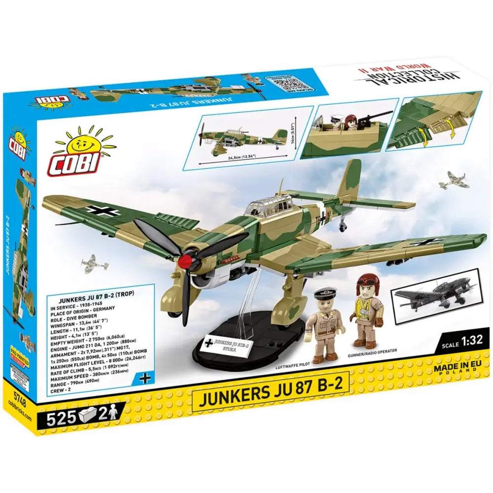 COBI 5748 Junkers Ju 87 B-2 Historical Collection Bausteine