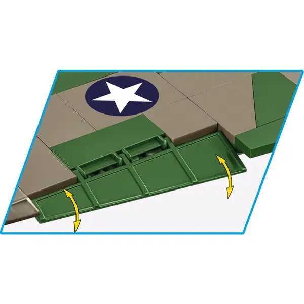 COBI 5749 Boeing B-17F Flying Fortress ’Memphis Belle’ Executive Edition Bausteine